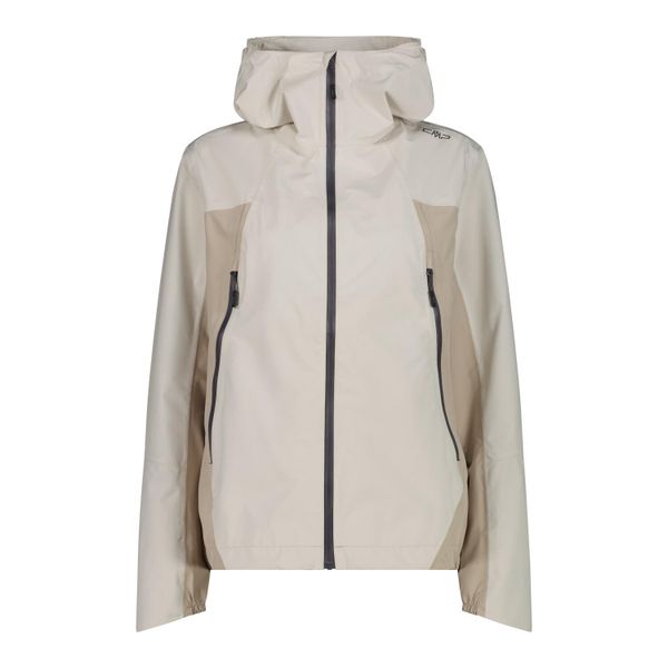 Kurtka przeciwdeszczowa damska CMP. Brązowe kurtki CMP, bez wzorów, bez kaptura. Za 309,99 zł.