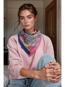 Lucky Bees Chusta ze wzorem - 50 x 50 cm rozmiar: onesize. Apaszki i chusty Lucky Bees, bez wzorów, z materiału. Za 48,05 zł.