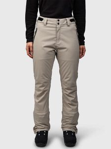 Brunotti Spodnie narciarskie "Bellacarve" w kolorze beżowym rozmiar: S. Brązowe spodnie dresowe Brunotti, m, bez wzorów. Za 257,95 zł.