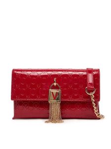 Valentino Torebka Emy Re VBS9IU17VER Czerwony. Czerwone listonoszki Valentino, bez wzorów, ze skóry, bez dodatków. Za 439,99 zł.