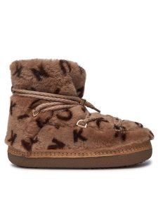 Inuikii Śniegowce Classic Print 75101-056 Brązowy. Brązowe buty zimowe Inuikii, ze skóry, bez obcasa, bez zapięcia. Za 629,99 zł.