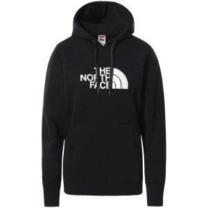 Bluza sportowa damska The North Face W Drew Peak Pullover Hoodie. Czarne bluzy The North Face, s, bez wzorów, z kapturem. Za 329,99 zł.