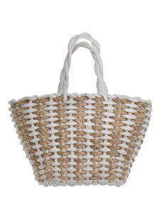 BLE Torebka w kolorze beżowym - 25 x 25 x 13 cm rozmiar: onesize. Brązowe torebki klasyczne BLE, bez wzorów, z materiału, przez ramię, bez dodatków. Za 50,95 zł.