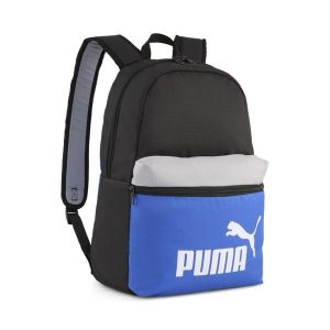 Plecak z blokami kolorów PUMA Phase PUMA Black Mountain Blue Colorblock. Czarne plecaki Puma. Za 99,00 zł.