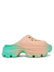 Adidas by Stella McCartney Klapki Clogs JH8952 Zielony. Zielone kalosze adidas by Stella McCartney, bez wzorów, z tworzywa sztucznego. Za 399,99 zł.