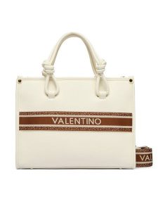 Valentino Torebka Aella VBS9ZW04 Biały. Białe torebki klasyczne Valentino, bez wzorów, ze skóry, bez dodatków. Za 609,99 zł.