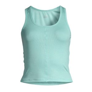 Tank top treningowy damski Casall Delight Scoop Neck. Niebieskie topy Casall, s, bez wzorów, sportowe, bez kołnierzyka, bez ramiączek. Za 129,99 zł.