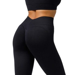 Legginsy treningowe damskie Carpatree Elite. Czarne legginsy Carpatree, bez wzorów. Za 156,99 zł.