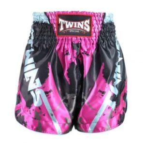 Spodenki treningowe Twins Special Candy Czarne/Różowe. Czerwone szorty TWINS, bez wzorów, sportowe. Za 199,00 zł.