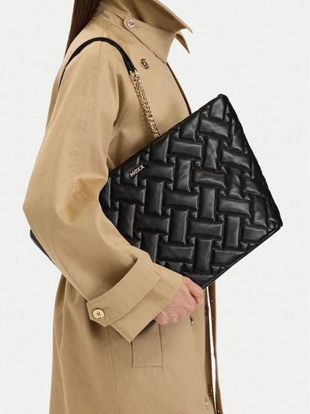 MEXX Torebka CEO-MEXX-L-006-10 Czarny. Czarne shopper bag Mexx, bez wzorów, ze skóry, bez dodatków. Za 229,99 zł.