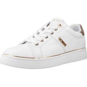 Buty GUESS FLFBTZ ELE12 Biały. Białe buty trekkingowe Guess, z syntetyku, bez zapięcia. Za 531,90 zł.