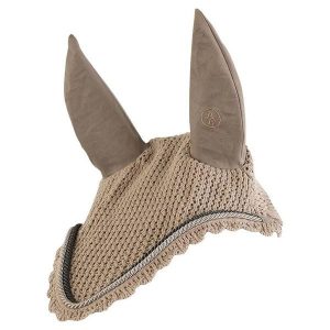 Czapka dla konia BR Equitation Event. Brązowe czapki BR, bez wzorów, z materiału, eleganckie. Za 149,00 zł.