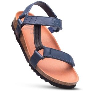 Sandały damskie SCHOLL HEAVEN AD na rzepy. Niebieskie buty trekkingowe Scholl, bez zapięcia. Za 249,99 zł.