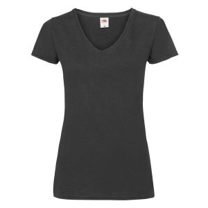 Koszulka Z Dekoltem W Szpic Dla Kobiet. Niebieskie bluzki FRUIT OF THE LOOM, s, bez wzorów, sportowe, bez kołnierzyka, bez ramiączek. Za 44,99 zł.
