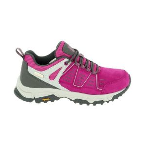 Buty trekkingowe damskie vibram Élémenterre Abbots. Czerwone buty trekkingowe Elementerre, bez zapięcia. Za 419,50 zł.