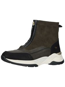 Ara Shoes Botki w kolorze khaki rozmiar: 40. Brązowe botki Ara Shoes, bez wzorów, bez obcasa, na koturnie, bez zapięcia. Za 188,85 zł.