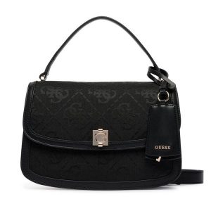 Torebka Guess. Czarne torebki klasyczne Guess, z aplikacjami, bez dodatków. Za 584,99 zł.
