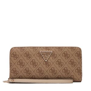 Portfel Guess. Brązowe portfele Guess, z aplikacjami. Za 249,99 zł.