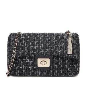 Torebka Nine West. Czarne torebki klasyczne Nine West, bez wzorów, bez dodatków. Za 179,99 zł.