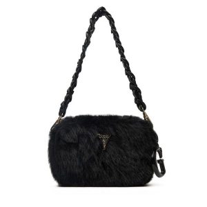 Torebka Guess. Czarne torebki klasyczne Guess, z aplikacjami, bez dodatków. Za 209,99 zł.
