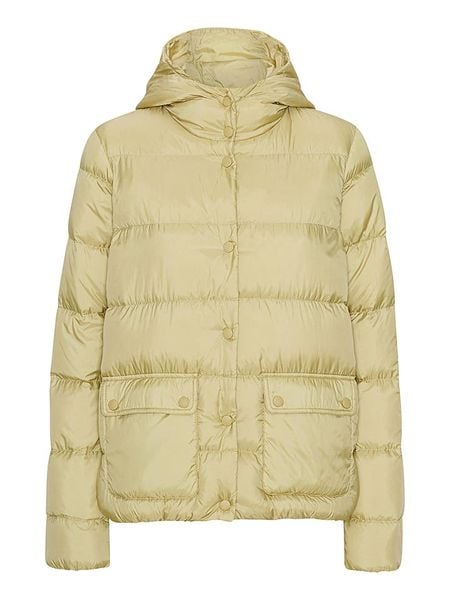 Ilse Jacobsen Kurtka pikowana w kolorze jasnożółtym rozmiar: 40. Żółte kurtki Ilse Jacobsen, bez wzorów, bez kaptura. Za 378,95 zł.