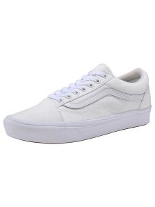 Vans Sneakersy w kolorze białym rozmiar: 40. Białe trampki Vans, bez wzorów, bez zapięcia. Za 210,81 zł.