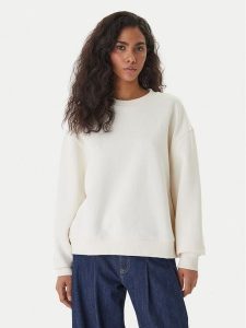 HUGO Bluza Deroxina_9 50561234 Beżowy Regular Fit. Brązowe bluzy Hugo, s, bez wzorów, z bawełny, bez kaptura. Za 385,99 zł.