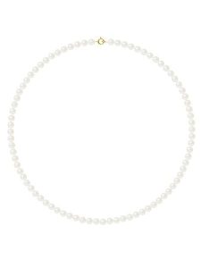 Pearline Naszyjnik z perłami w kolorze białym - dł. 42 cm rozmiar: onesize. Białe naszyjniki Pearline, z perłą, złote. Za 556,99 zł.