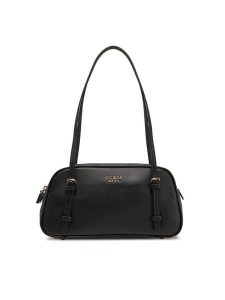 Guess Torebka HWBG96 45080 Czarny. Czarne torebki klasyczne Guess, z aplikacjami, ze skóry, bez dodatków. Za 329,99 zł.