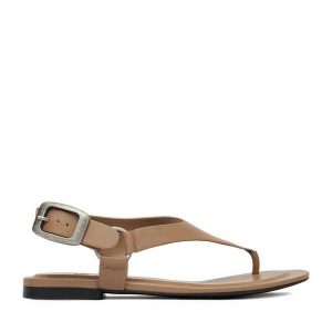 Sandały G-Star Raw. Brązowe sandały G-Star Raw, bez wzorów, bez obcasa, na płaskiej podeszwie, bez zapięcia. Za 279,99 zł.