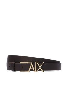 Armani Exchange Pasek XW002127 AF17157 M6355 Beżowy ciemny. Brązowe paski Armani Exchange, bez wzorów, ze skóry. Za 329,99 zł.