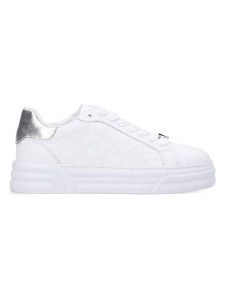 Liu Jo Skórzane sneakersy w kolorze białym rozmiar: 38. Białe trampki Liu Jo, bez wzorów, bez zapięcia. Za 386,53 zł.