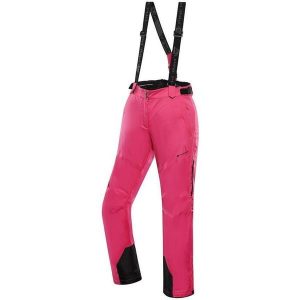 ALPINE PRO Osaga damskie spodnie narciarskie, różowe, S. Czerwone spodnie sportowe Alpine Pro, na zimę, s, bez wzorów, narciarskie. Za 375,99 zł.