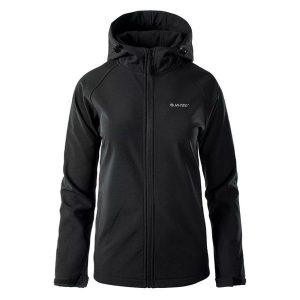 Kurtka damska Softshell Hi-Tec Lady Neti - czarna, Rozmiar L. Czarne kurtki Hi-tec, l, bez wzorów, z dzianiny. Za 144,99 zł.
