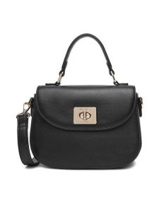 Nine West Torebka CEO-TENNESSEE-LDA8205 Czarny. Czarne torebki klasyczne Nine West, bez wzorów, z materiału, bez dodatków. Za 229,99 zł.