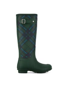 Hunter Kalosze HFRW0001242 Zielony. Zielone kalosze Hunter, bez wzorów, z kauczuku. Za 449,99 zł.