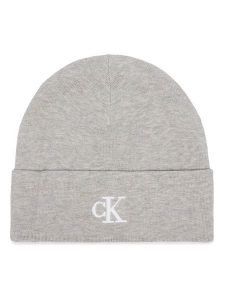 Calvin Klein Czapka LV04D8020G Szary jasny. Szare czapki Calvin Klein, bez wzorów, z wiskozy. Za 129,99 zł.
