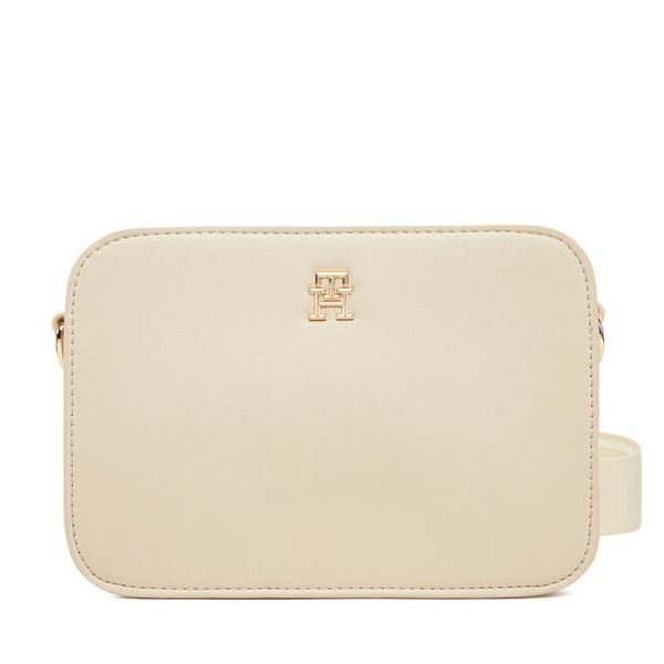 Torebka Tommy Hilfiger. Brązowe listonoszki TOMMY HILFIGER, bez wzorów, bez dodatków. Za 239,99 zł.