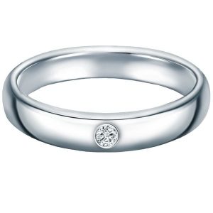 Trilani Pierścionek z Srebro wysokiej próby w Srebrny Pierścionki 1 ct Damski. Szare pierścionki Trilani, z cyrkonią, srebrne. Za 229,99 zł.