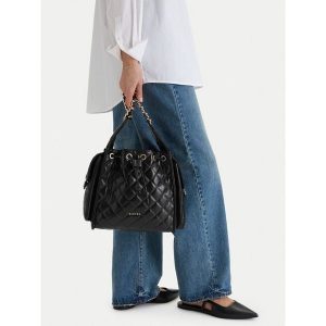 Torebka Badura. Czarne torebki klasyczne Badura, bez wzorów, bez dodatków. Za 299,99 zł.