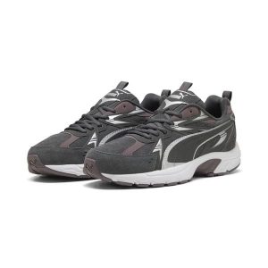 Sneakersy unisex Milenio Tech PUMA. Fioletowe buty sportowe Puma, bez wzorów, bez zapięcia. Za 329,00 zł.