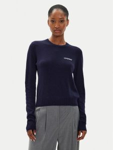 2NDDAY Sweter Lance TT 2244340408 Granatowy Regular Fit. Niebieskie swetry klasyczne 2NDDAY, m, z wełny, bez kołnierzyka. Za 309,99 zł.