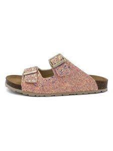 Billowy Klapki w kolorze jasnoróżowym rozmiar: 39. Różowe klapki Billowy, bez wzorów, z otwartym noskiem, bez obcasa. Za 129,95 zł.