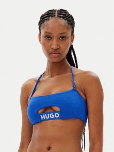 HUGO Góra od bikini Dotti 50540224 Niebieski. Niebieskie bikini Hugo, bez wzorów, z syntetyku. Za 129,99 zł.