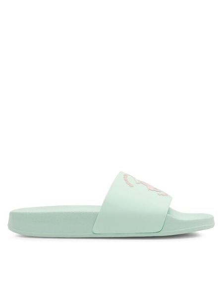 Beverly Hills Polo Club Klapki WP-CA23052-1C Zielony. Zielone klapki Beverly Hills Polo Club, bez wzorów, z gumy, bez obcasa. Za 71,99 zł.