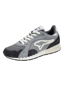 Kangaroos Skórzane sneakersy "Coil R3" w kolorze szarym rozmiar: 41. Szare trampki KangaROOS, bez wzorów, z materiału, bez zapięcia. Za 217,99 zł.