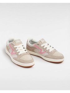 Vans Skórzane sneakersy w kolorze beżowym rozmiar: 35. Brązowe trampki Vans, bez wzorów, bez zapięcia. Za 126,75 zł.