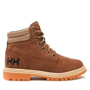 Trapery Helly Hansen. Brązowe buty zimowe Helly Hansen, bez obcasa, bez zapięcia. Za 539,99 zł.
