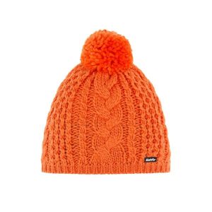 Czapka zimowa z wełną merino damska Eisbar Afra Pompon MU. Brązowe czapki Columbia, bez wzorów, z wełny. Za 149,99 zł.