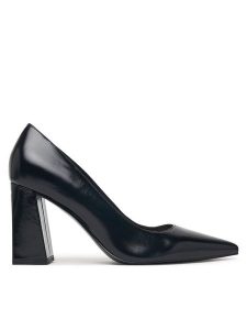 Guess Czółenka FLFBAR LEP08 Czarny. Czarne czółenka Guess, z aplikacjami, ze skóry, bez obcasa, bez zapięcia. Za 634,99 zł.